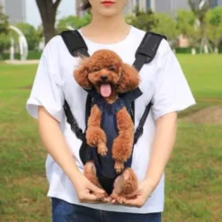 Colorful breathable mesh fabric dog and cat carrier